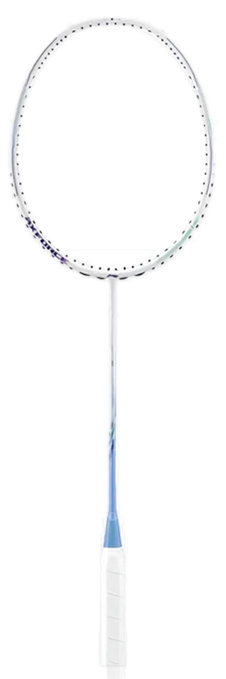 李宁 雷霆 80 Light · Pearl White/Flower Blue 球拍